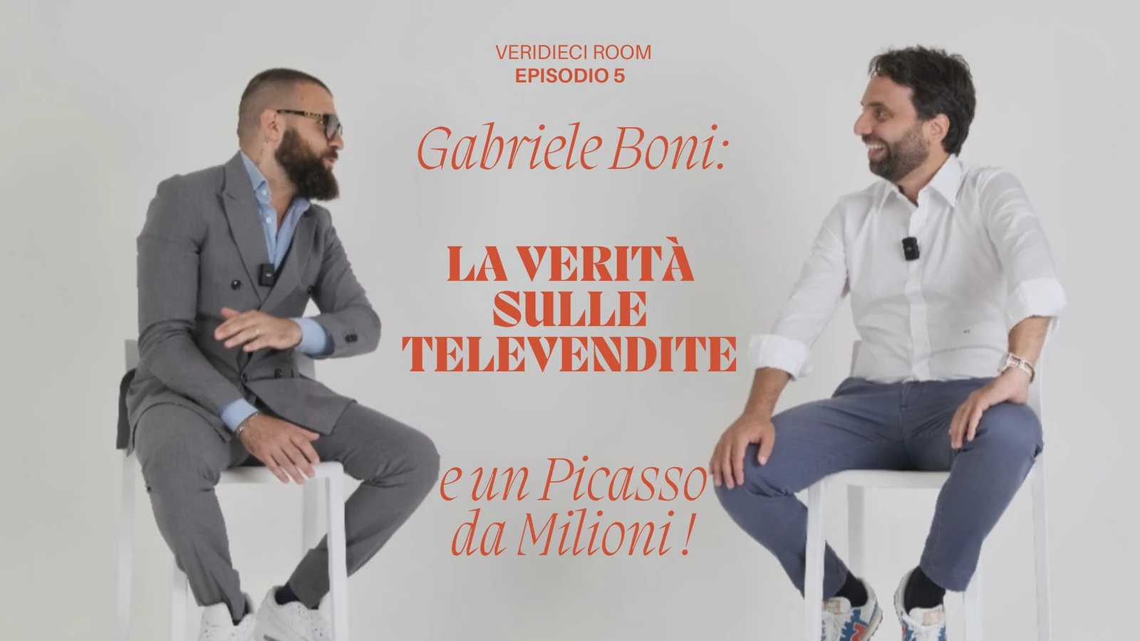 Veridieci Room con Gabriele Boni: televendite e mercato dell’arte